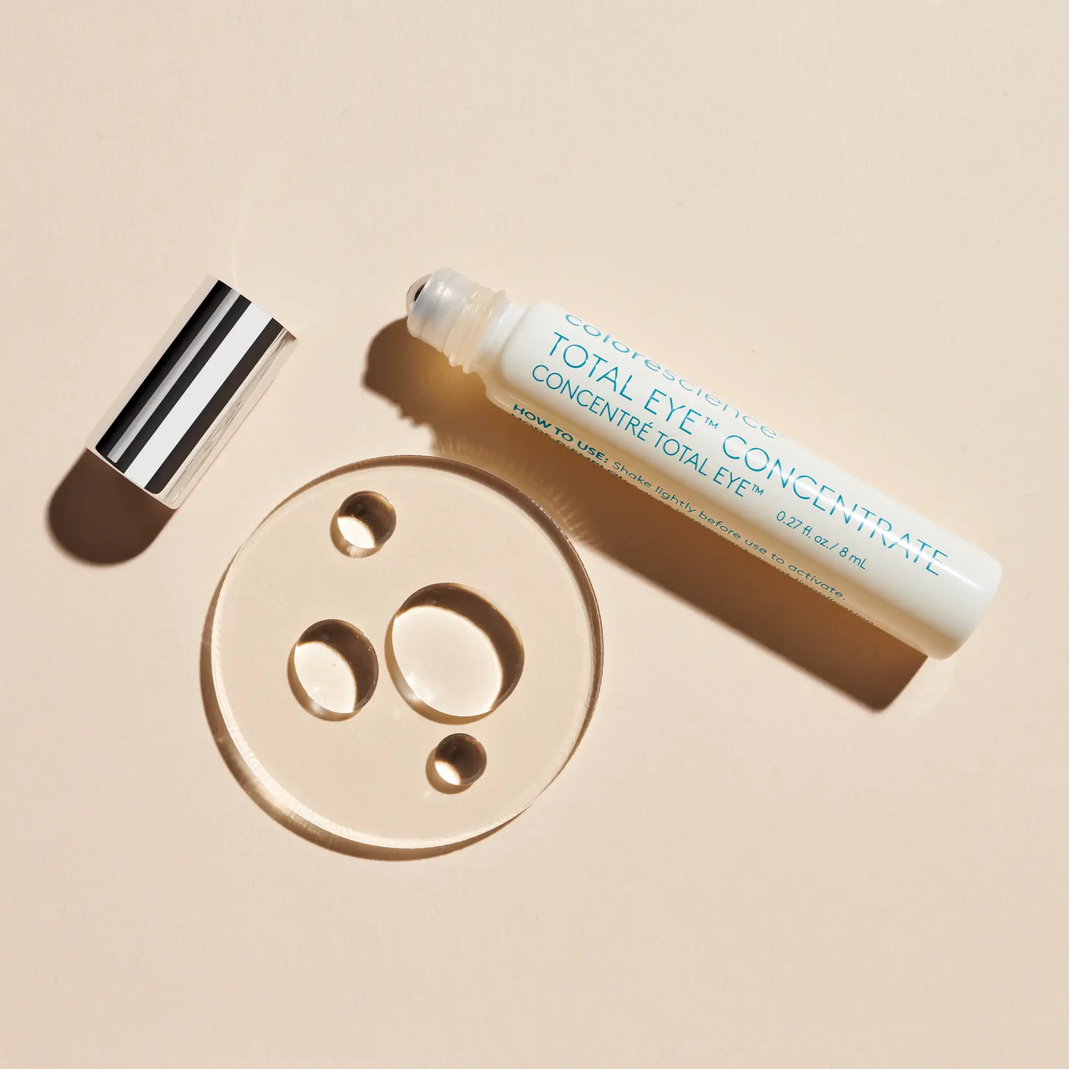 total eye concentrate serum with swatch || all