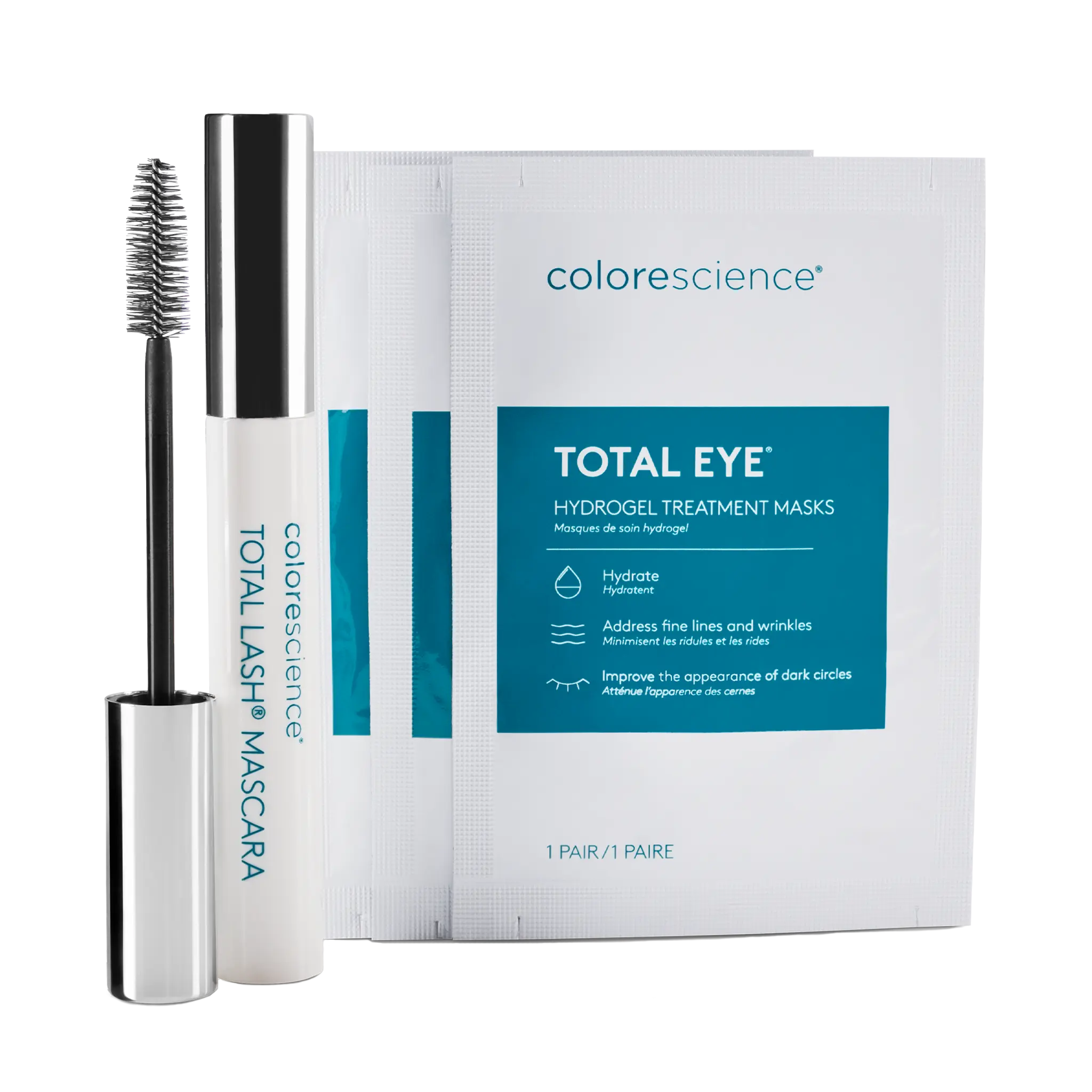 Total Lash Mascara + Total Eye Hydrogel Masks || all
