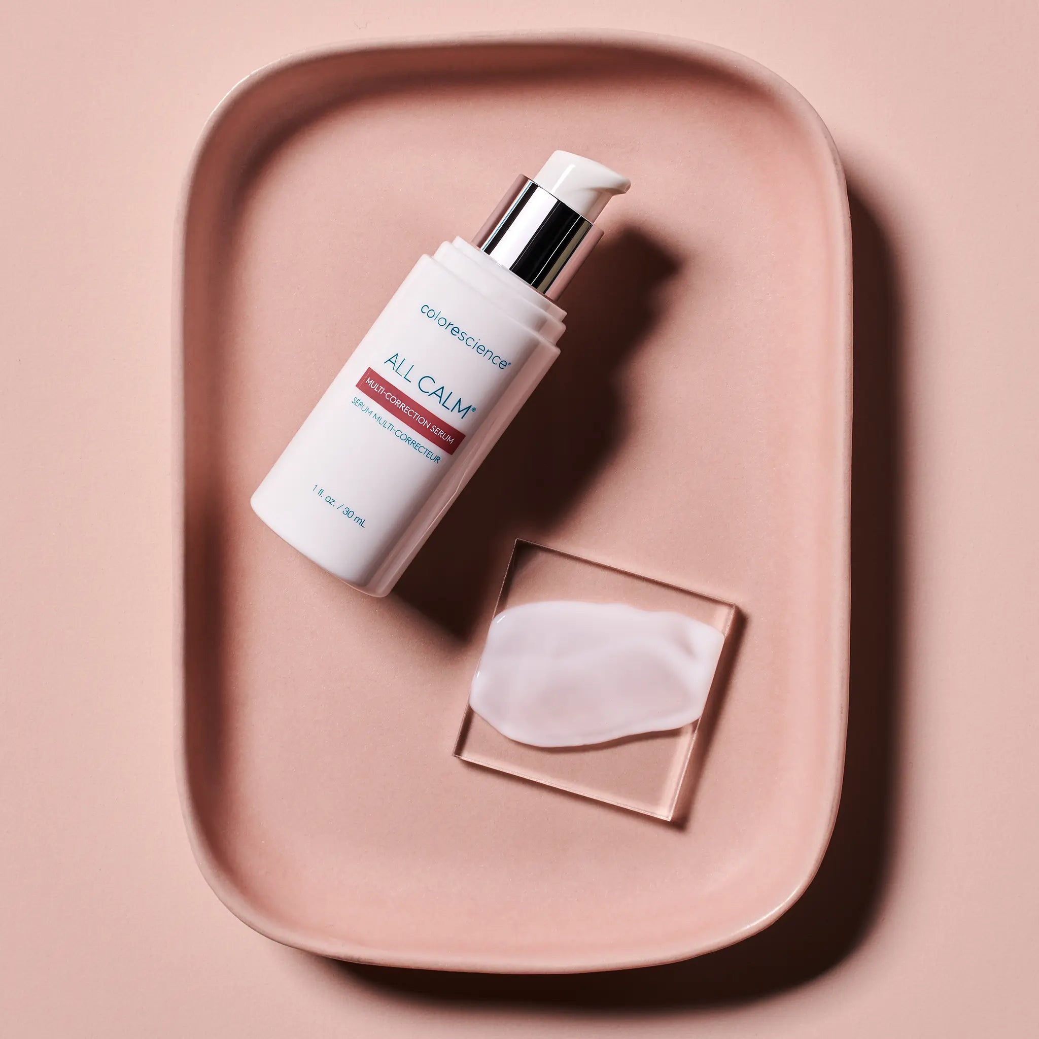 All Calm® Multi-Correction Serum with product swatch || all