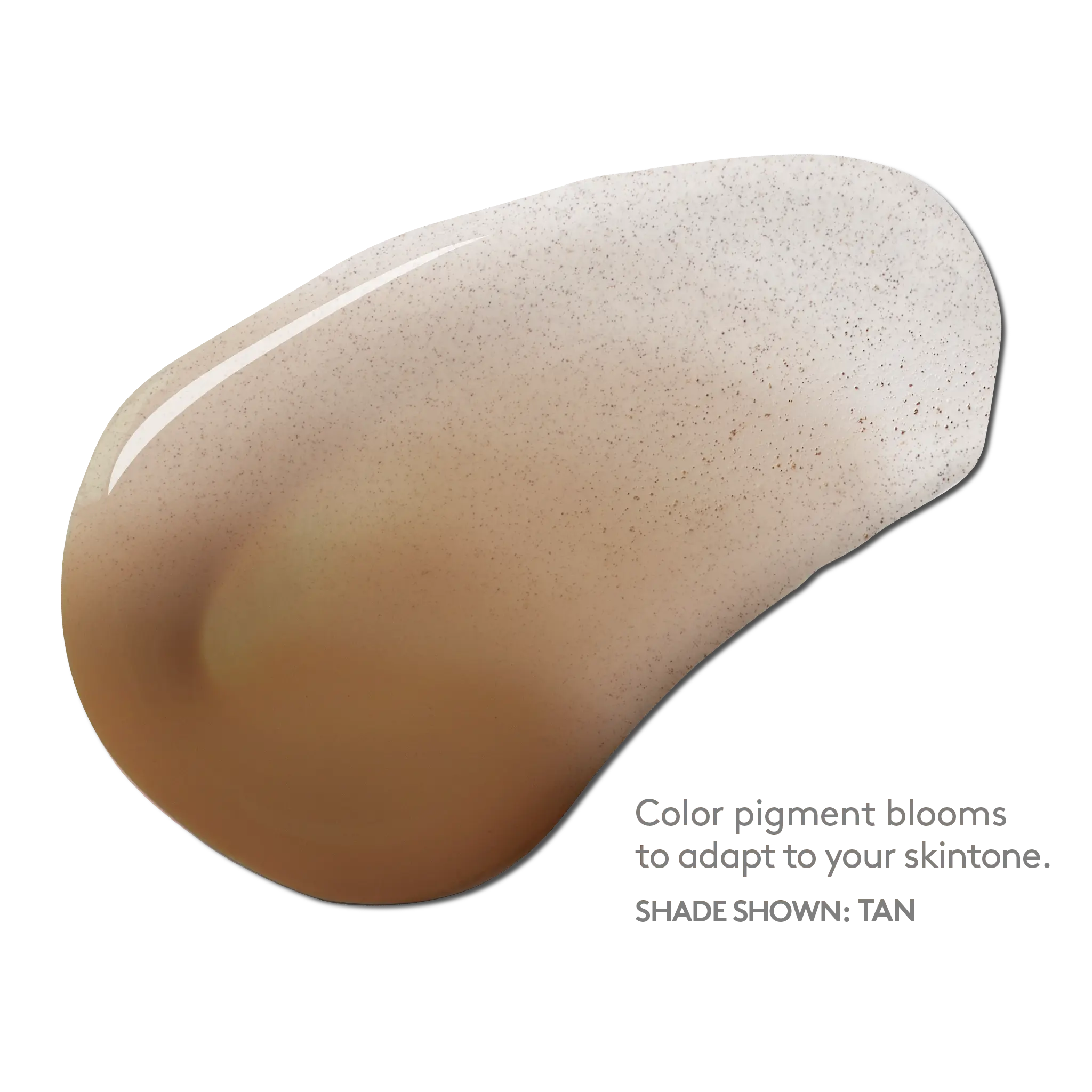 Sunforgettable® Total Protection™ Face Shield SPF 50 Flex swatch in tan || Tan