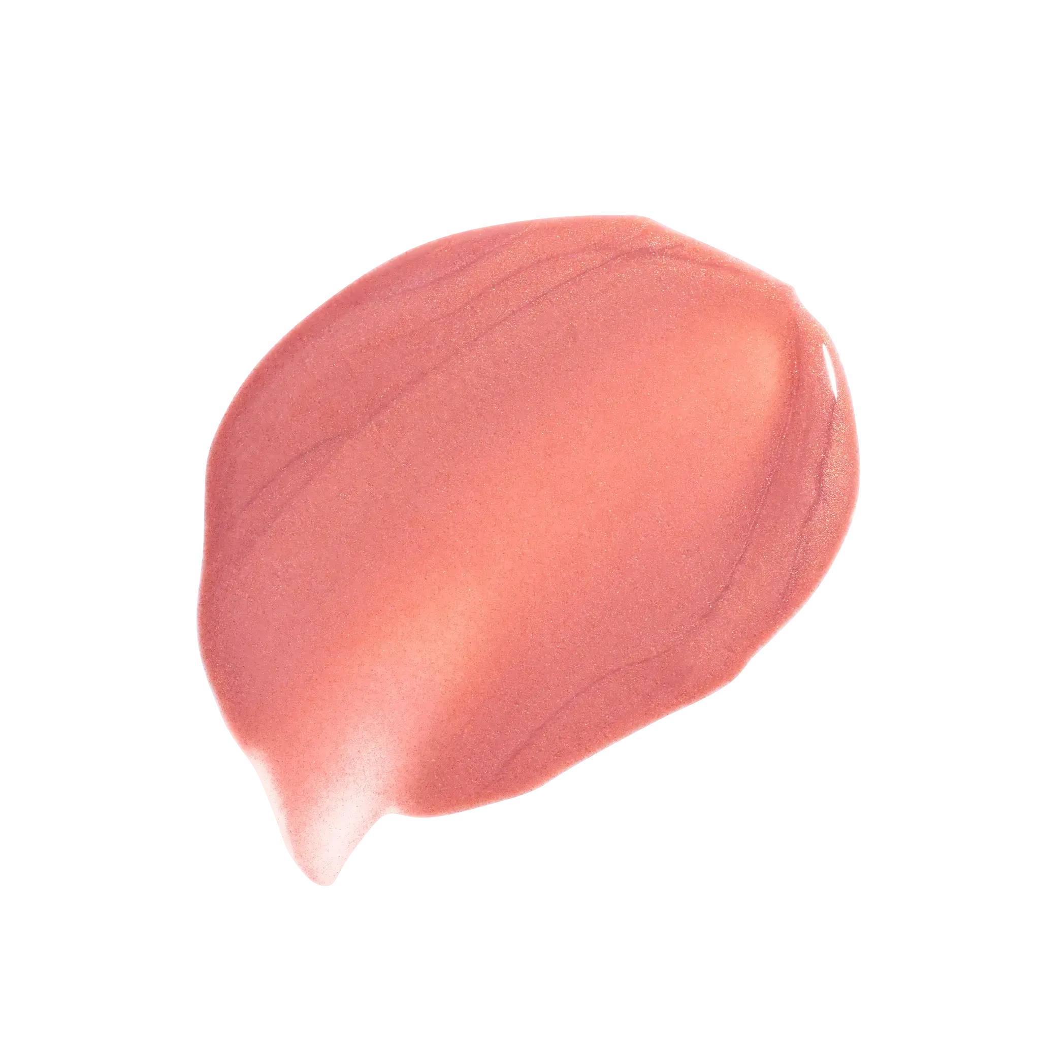 Peptide Lip Shine SPF 30 coral swatch || coral